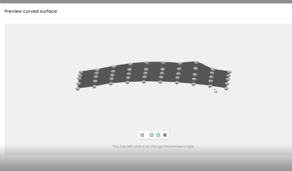 XCS software generates preview 3D models