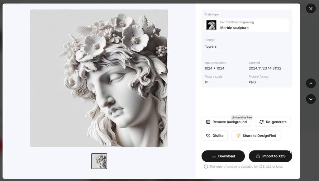photo generate by AImake