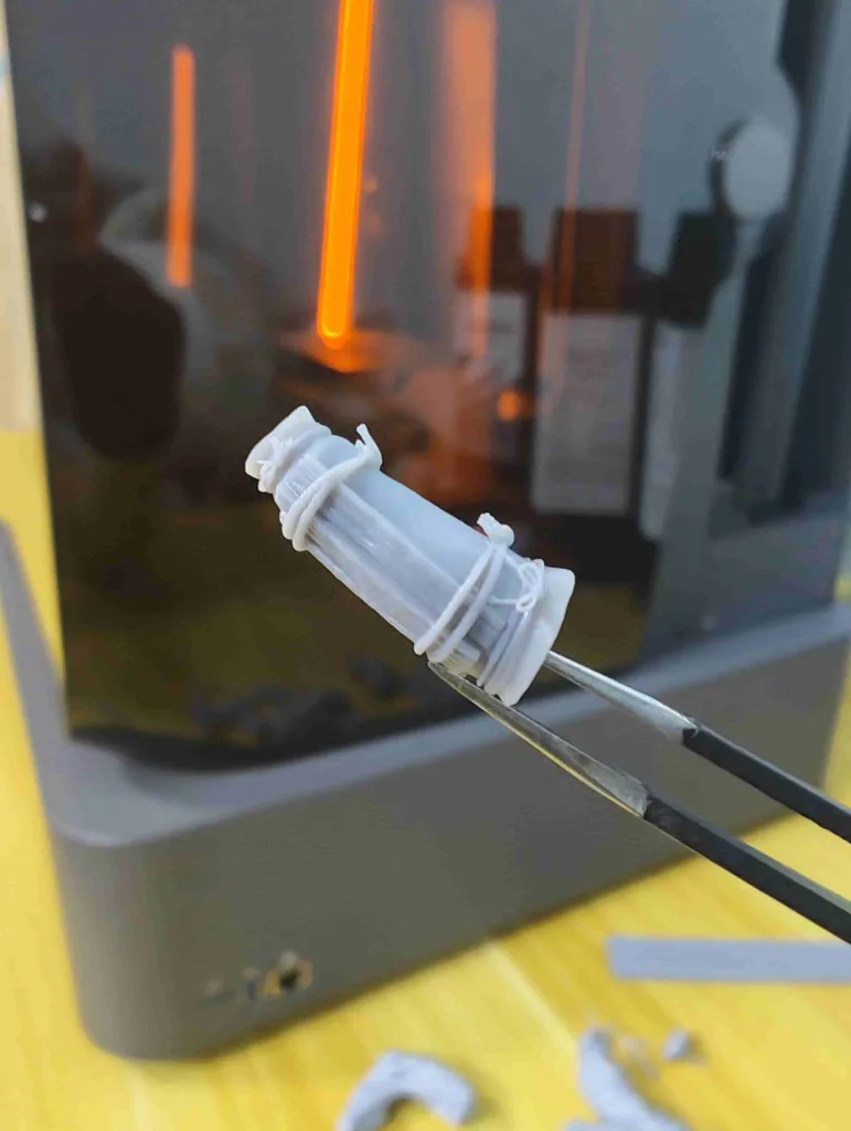 Fine details printed by PAP10 resin
