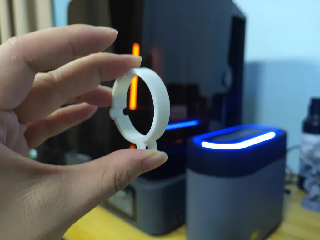 Bicycle brake cable clamp printed by PAH270 resin