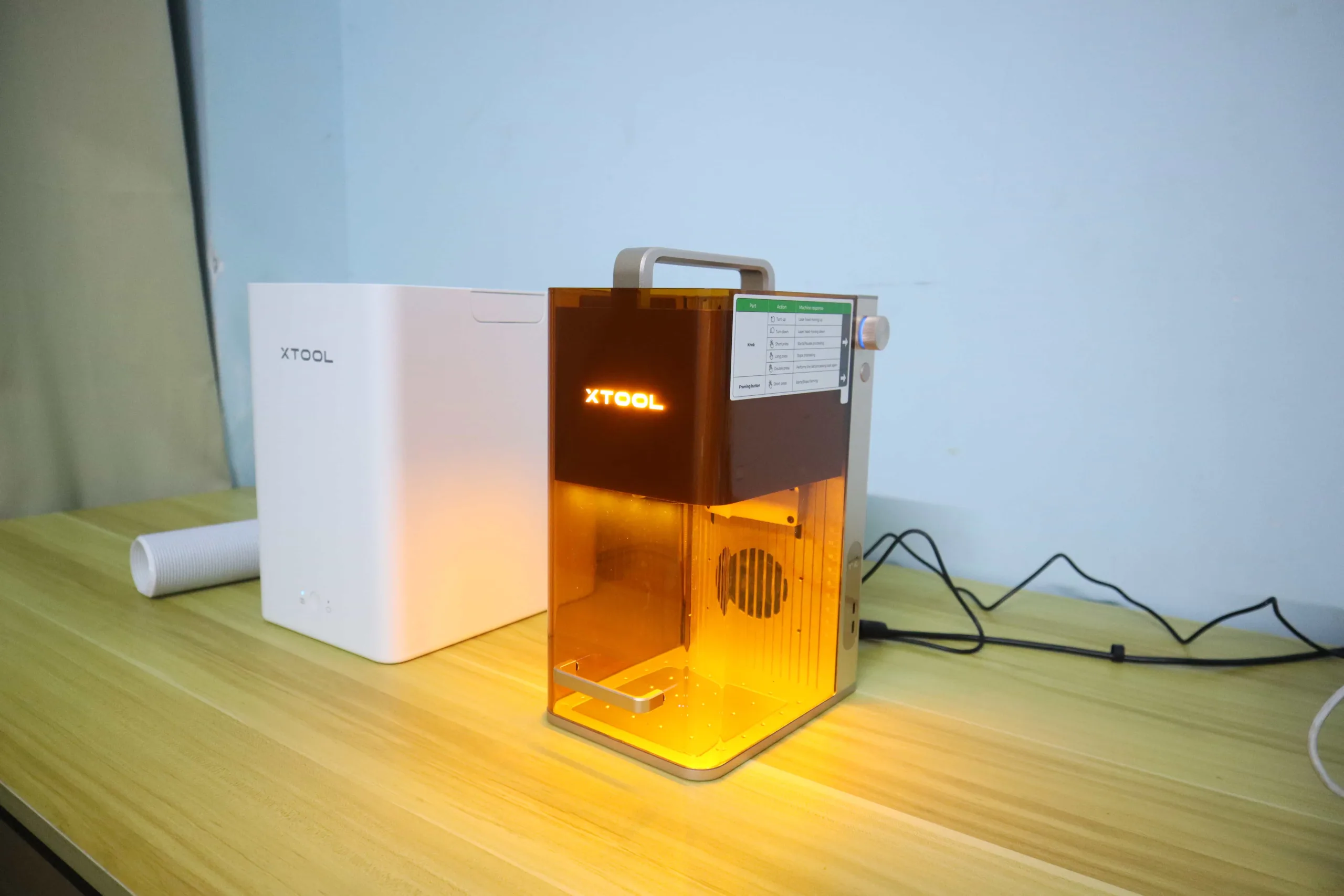 xTool F2 5W IR & 15W Diode Portable Dual Laser Engraver