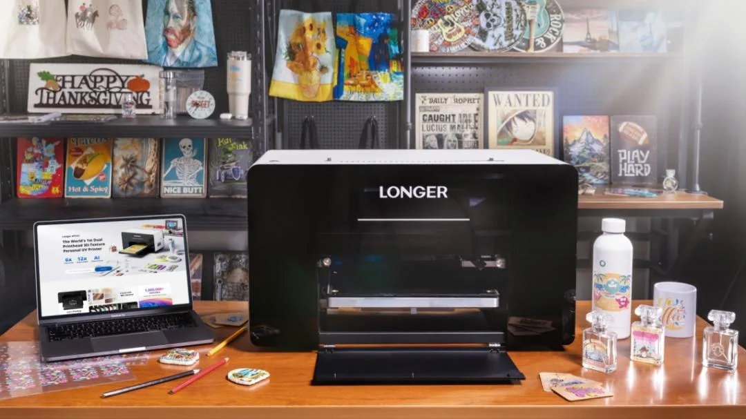 LONGER ePrint Series: First Dual-Head Personal UV Printer from $1,499