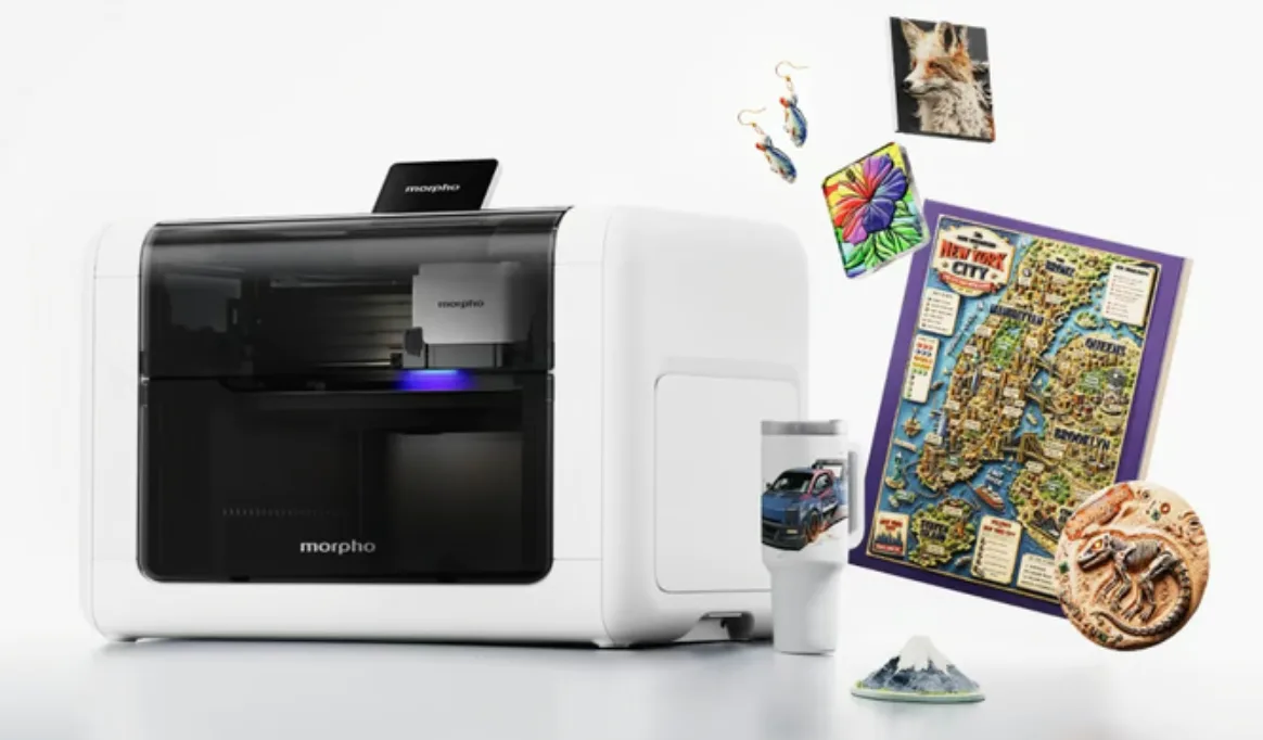 Morpho Desktop UV Printer Launched on Kickstarter: Industrial-Grade Printing Reimagined