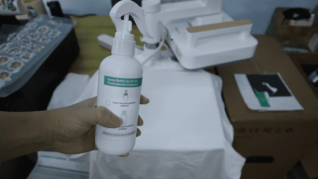 Applying DTG Pretreatment Primer Solution