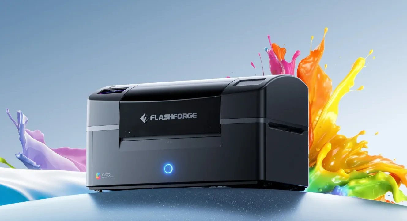 Flashforge CJ270 Now Shipping: Full-Color 3D Printing Lands on a Desk at $3,999